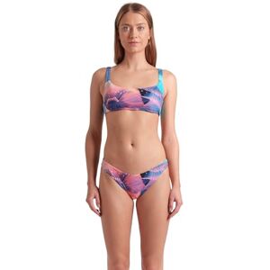 ARENA Water Prints Women's Bralette Bikini Swimsuit with Stretchy Recycled Quick-Dry Fabric, Beach and Pool Swimsuit for Women, Women's Swimsuit with Removable Cups and Top with Ties ARENA Water Prints Women's Bralette Bikini Swimsuit with Stretchy Recycled Quick-Dry Fabric, Beach and Pool Swimsuit for Women, Women's Swimsuit with Removable Cups and Top with Ties
