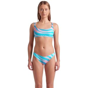 ARENA Water Prints Women's Bralette Bikini Swimsuit with Stretchy Recycled Quick-Dry Fabric, Beach and Pool Swimsuit for Women, Women's Swimsuit with Removable Cups and Top with Ties ARENA Water Prints Women's Bralette Bikini Swimsuit with Stretchy Recycled Quick-Dry Fabric, Beach and Pool Swimsuit for Women, Women's Swimsuit with Removable Cups and Top with Ties