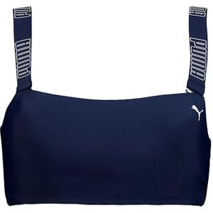 Puma Swim Women's Bandeau Top 1P, Navy, M Puma Swim Women's Bandeau Top 1P, Navy, M