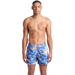 ARENA Water Prints Allover Men's Swimwear for Sea and Pool, Quick-Drying Comfortable Recycled Fabric Swimsuit, Men's Beach and Pool Costume with Internal Mesh Briefs and Side Pockets ARENA Water Prints Allover Men's Swimwear for Sea and Pool, Quick-Drying Comfortable Recycled Fabric Swimsuit, Men's Beach and Pool Costume with Internal Mesh Briefs and Side Pockets
