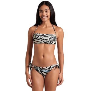 ARENA Women's Water Print Bandeau Bikini ARENA Women's Water Print Bandeau Bikini