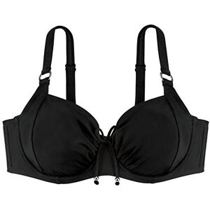 DORINA Women's Fiji Haut Avec Armatures Bikini, Black (Black V00), 32D (Manufacturer size: 85D) DORINA Women's Fiji Haut Avec Armatures Bikini, Black (Black V00), 32D (Manufacturer size: 85D)