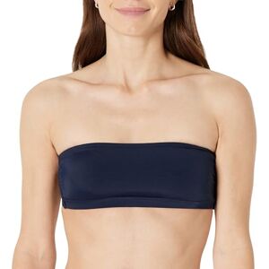 Amazon Essentials Women's Bandeau Swim Top, Navy, 18 Amazon Essentials Women's Bandeau Swim Top, Navy, 18
