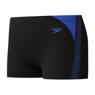 Speedo Boys Hyperboom Splice Aquashorts Chlorine Resistant Swimming Shorts Quick Drying Stretch Fabric Comfort Fit Swimwear, Cobalt POP 18293, 13-14 Speedo Boys Hyperboom Splice Aquashorts Chlorine Resistant Swimming Shorts Quick Drying Stretch Fabric Comfort Fit Swimwear, Cobalt POP 18293, 13-14