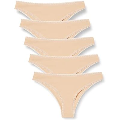 FM London (5-Pack) Bikini Bottoms for Women Nude, White, & Black Bikini Bottoms with Attractive Design Comfortable Thong Bikini Suitably Worn as Swimwear Women Super Soft Women's Bikini Bottoms FM London (5-Pack) Bikini Bottoms for Women Nude, White, & Black Bikini Bottoms with Attractive Design Comfortable Thong Bikini Suitably Worn as Swimwear Women Super Soft Women's Bikini Bottoms