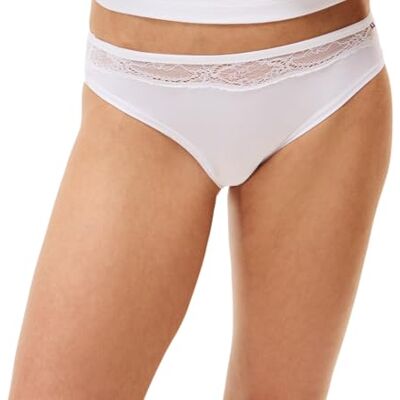 Tommy Hilfiger Women's Pt Micro Lace Bikini UW0UW06159 Brazilian, WHITE (White), S Tommy Hilfiger Women's Pt Micro Lace Bikini UW0UW06159 Brazilian, WHITE (White), S