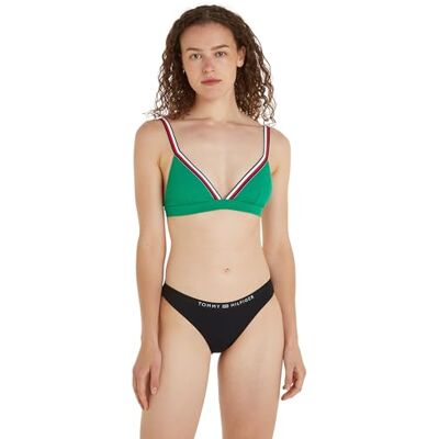 Tommy Hilfiger Women's Bikini Uw0uw05315 Bikini Swim, Black (Black), M Tommy Hilfiger Women's Bikini Uw0uw05315 Bikini Swim, Black (Black), M
