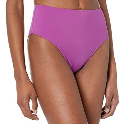 Amazon Essentials AE1672928, High Waist High Leg Bikini Bottom, Violet, Large Amazon Essentials AE1672928, High Waist High Leg Bikini Bottom, Violet, Large