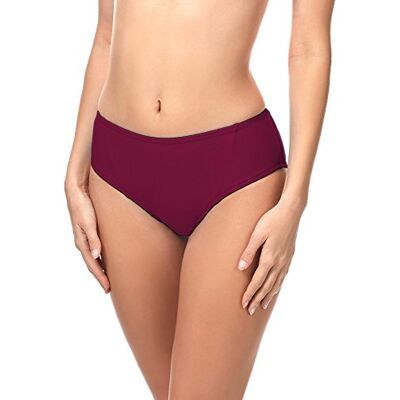 Merry Style Women's Bikini Briefs 18 (Burgundy (5288), 14) Merry Style Women's Bikini Briefs 18 (Burgundy (5288), 14)