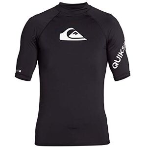 Quiksilver Mens All Time Rash Guard Shirt, Black, M EU Quiksilver Mens All Time Rash Guard Shirt, Black, M EU