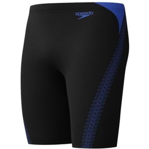 Speedo Men's Hyperboom Splice Jammer Swimming Trunks Quick Drying Training Fitness Chlorine Resistant Swimwear, Cobalt Pop, 26 Speedo Men's Hyperboom Splice Jammer Swimming Trunks Quick Drying Training Fitness Chlorine Resistant Swimwear, Cobalt Pop, 26
