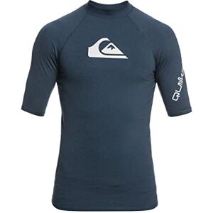 Quiksilver All Time Short Sleeve UPF 50 Rash Vest for Men Quiksilver All Time Short Sleeve UPF 50 Rash Vest for Men