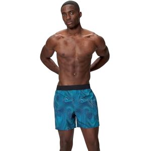 Speedo Men's Print Lookout Volley 16" Swim Short, Navy Blue, XL Speedo Men's Print Lookout Volley 16" Swim Short, Navy Blue, XL