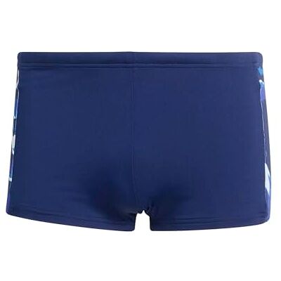 adidas Men's Ripstream Team Graphic Swim Boxers Swimwear, Dark Blue, 32 adidas Men's Ripstream Team Graphic Swim Boxers Swimwear, Dark Blue, 32