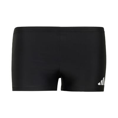 adidas Men's Solid Swim Boxers Swimwear, Black, 32 adidas Men's Solid Swim Boxers Swimwear, Black, 32
