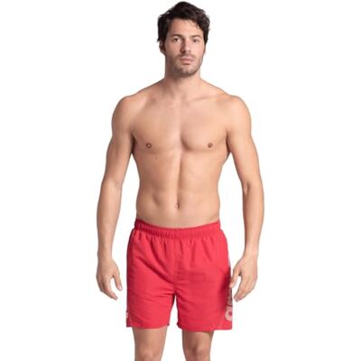ARENA Fundamentals Logo Boxer Men's Swimwear for Beach and Pool, Swimwear Made of Soft Recycled Fabric with Quick Drying, Beach Boxer with Internal Mesh Briefs ARENA Fundamentals Logo Boxer Men's Swimwear for Beach and Pool, Swimwear Made of Soft Recycled Fabric with Quick Drying, Beach Boxer with Internal Mesh Briefs