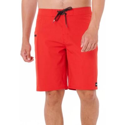 Rip Curl Men's 21" Boardshort Swim Trunks for Surfing & Water Activities, Red, 32 Rip Curl Men's 21" Boardshort Swim Trunks for Surfing & Water Activities, Red, 32