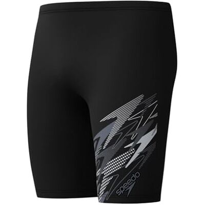 Speedo Men's Medley Logo Jammer Swimmers Navy Speedo Men's Medley Logo Jammer Swimmers Navy