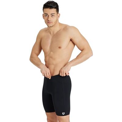 ARENA Feel Dynamo Jammers for Men Swimwear for Racing & Training, Quick-Dry, Low Drag Men's Swim Jammers, Black, 38 ARENA Feel Dynamo Jammers for Men Swimwear for Racing & Training, Quick-Dry, Low Drag Men's Swim Jammers, Black, 38