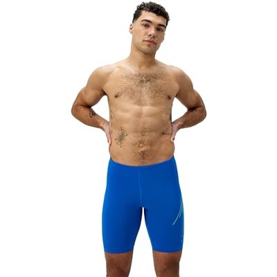Speedo Men's Hyperboom Placement Jammer Swimwear (Pack of 1) Speedo Men's Hyperboom Placement Jammer Swimwear (Pack of 1)