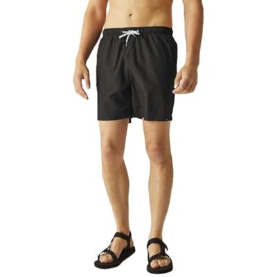 Regatta Mens Mackleyna Swim Shorts Summer Holiday Beach Swimming Trunks Black Regatta Mens Mackleyna Swim Shorts Summer Holiday Beach Swimming Trunks Black