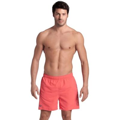 ARENA Fundamentals Logo Boxer Men's Swimwear for Beach and Pool, Swimwear Made of Soft Recycled Fabric with Quick Drying, Beach Boxer with Internal Mesh Briefs ARENA Fundamentals Logo Boxer Men's Swimwear for Beach and Pool, Swimwear Made of Soft Recycled Fabric with Quick Drying, Beach Boxer with Internal Mesh Briefs