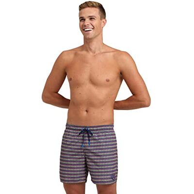 ARENA Men's Men's Beach Boxer Allover Board Shorts ARENA Men's Men's Beach Boxer Allover Board Shorts