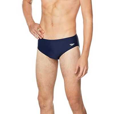 Speedo Men's Male Brief Solid Lycra Underwear Speedo Men's Male Brief Solid Lycra Underwear