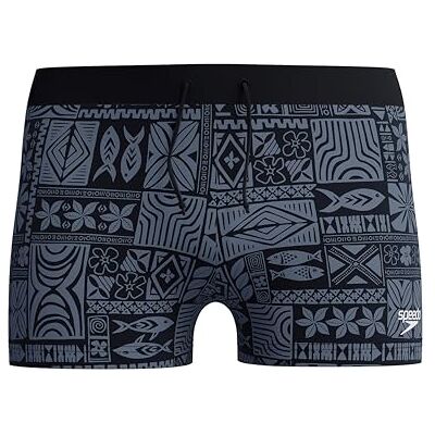 Speedo Men's Valmilton Aquashort Holiday Swimwear Swimwear, Anthracite, 30 Speedo Men's Valmilton Aquashort Holiday Swimwear Swimwear, Anthracite, 30