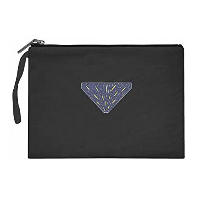 Bonateks Women's Trfcb102245 Clutches, Black, 25x5x18 Cm Bonateks Women's Trfcb102245 Clutches, Black, 25x5x18 Cm