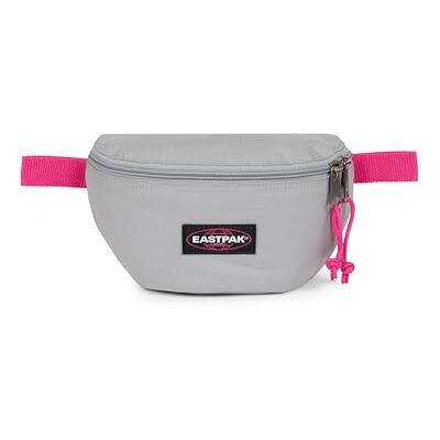 EASTPAK Springer Bum Bag – Compact Waist Pack with Secure Zip Compartments and Adjustable Belt, 2 L Capacity, 16.5 x 23 x 8.5 cm Kontrast Grey Pink EASTPAK Springer Bum Bag – Compact Waist Pack with Secure Zip Compartments and Adjustable Belt, 2 L Capacity, 16.5 x 23 x 8.5 cm Kontrast Grey Pink