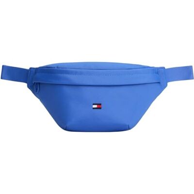 Tommy Hilfiger Kids' Unisex Bum Bag Essential with Clip Fastening, Blue (Empire Blue), One Size Tommy Hilfiger Kids' Unisex Bum Bag Essential with Clip Fastening, Blue (Empire Blue), One Size