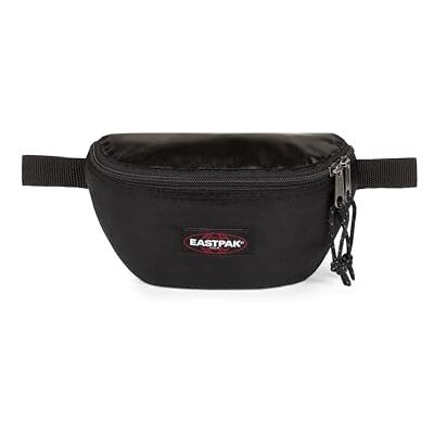 EASTPAK Springer Bum Bag – Compact Waist Pack with Secure Zip Compartments and Adjustable Belt, 2 L Capacity, 16.5 x 23 x 8.5 cm Satinfied Black EASTPAK Springer Bum Bag – Compact Waist Pack with Secure Zip Compartments and Adjustable Belt, 2 L Capacity, 16.5 x 23 x 8.5 cm Satinfied Black