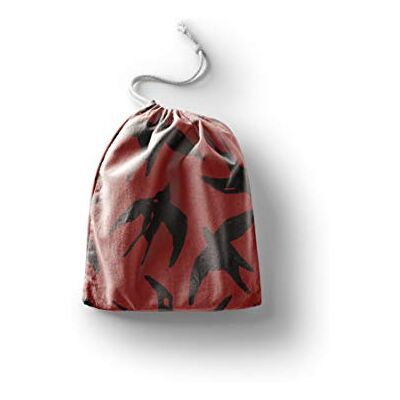 Bonamaison Printed Cotton Produce Bag with Drawstring, Reusable Grocery Bag, Biodegradable Eco-Friendly Bags, Travel Pouch, Sachet Bags, Shopping Bag, Eco Friendly, Foldable, Size: 20x30 Cm Bonamaison Printed Cotton Produce Bag with Drawstring, Reusable Grocery Bag, Biodegradable Eco-Friendly Bags, Travel Pouch, Sachet Bags, Shopping Bag, Eco Friendly, Foldable, Size: 20x30 Cm