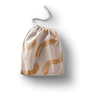 Bonamaison Printed Cotton Produce Bag with Drawstring, Reusable Grocery Bag, Biodegradable Eco-Friendly Bags, Travel Pouch, Sachet Bags, Shopping Bag, Eco Friendly, Foldable, Size: 20x30 Cm Bonamaison Printed Cotton Produce Bag with Drawstring, Reusable Grocery Bag, Biodegradable Eco-Friendly Bags, Travel Pouch, Sachet Bags, Shopping Bag, Eco Friendly, Foldable, Size: 20x30 Cm