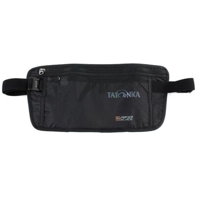 Tatonka Skin Moneybelt Int. RFID B Flat Bum Bag with TÜV-Certified RFID Blocker and Two Zip Compartments Waist Bag for Men and Women Tatonka Skin Moneybelt Int. RFID B Flat Bum Bag with TÜV-Certified RFID Blocker and Two Zip Compartments Waist Bag for Men and Women