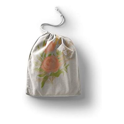 Bonamaison Printed Cotton Produce Bag with Drawstring, Reusable Grocery Bag, Biodegradable Eco-Friendly Bags, Travel Pouch, Sachet Bags, Shopping Bag, Eco Friendly, Foldable, Size: 30x40 Cm Bonamaison Printed Cotton Produce Bag with Drawstring, Reusable Grocery Bag, Biodegradable Eco-Friendly Bags, Travel Pouch, Sachet Bags, Shopping Bag, Eco Friendly, Foldable, Size: 30x40 Cm