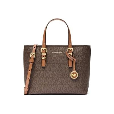 Michael Kors QUINN Small Convertible Crossbody Bag with Distinctive Logo Michael Kors QUINN Small Convertible Crossbody Bag with Distinctive Logo