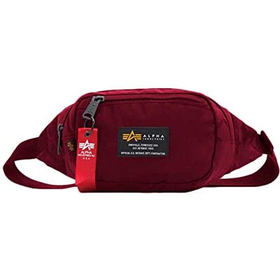 Alpha Crew Waist Bag Unisex Fanny Pack Burgundy Alpha Crew Waist Bag Unisex Fanny Pack Burgundy