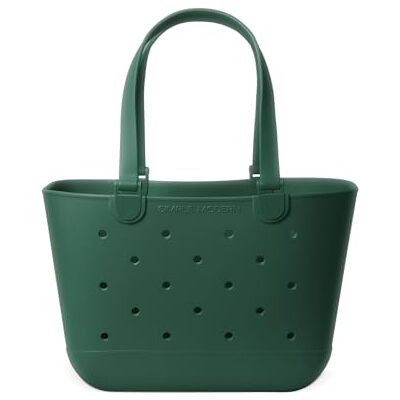 Simple Modern Beach Bag Rubber Tote Waterproof Large Tote Bag with Zipper Pocket for Beach, Pool Boat, Groceries, Sports Getaway Bag Collection Forest Large Simple Modern Beach Bag Rubber Tote Waterproof Large Tote Bag with Zipper Pocket for Beach, Pool Boat, Groceries, Sports Getaway Bag Collection Forest Large