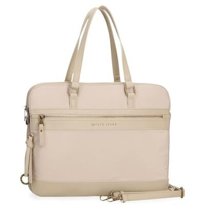 Pepe Jeans Women's Morgan Luggage Messenger Bag, Beige, Standard Size, Briefcase Pepe Jeans Women's Morgan Luggage Messenger Bag, Beige, Standard Size, Briefcase