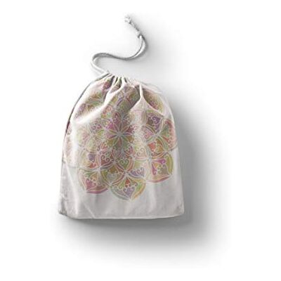 Bonamaison Printed Cotton Produce Bag with Drawstring, Reusable Grocery Bag, Biodegradable Eco-Friendly Bags, Travel Pouch, Sachet Bags, Shopping Bag, Eco Friendly, Foldable, Size: 30x40 Cm Bonamaison Printed Cotton Produce Bag with Drawstring, Reusable Grocery Bag, Biodegradable Eco-Friendly Bags, Travel Pouch, Sachet Bags, Shopping Bag, Eco Friendly, Foldable, Size: 30x40 Cm