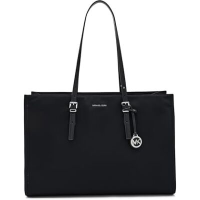Michael Kors ZADIE Extra-large leather travel tote bag with embossed logo Michael Kors ZADIE Extra-large leather travel tote bag with embossed logo