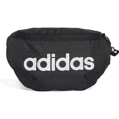 adidas Unisex Daily Bumbag Waist Pack, Black/White, One Size adidas Unisex Daily Bumbag Waist Pack, Black/White, One Size