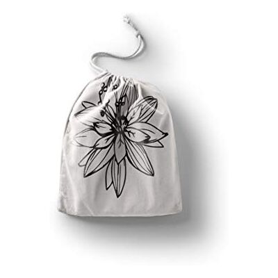 Bonamaison Printed Cotton Produce Bag with Drawstring, Reusable Grocery Bag, Biodegradable Eco-Friendly Bags, Travel Pouch, Sachet Bags, Shopping Bag, Eco Friendly, Foldable, Size: 40x50 Cm Bonamaison Printed Cotton Produce Bag with Drawstring, Reusable Grocery Bag, Biodegradable Eco-Friendly Bags, Travel Pouch, Sachet Bags, Shopping Bag, Eco Friendly, Foldable, Size: 40x50 Cm