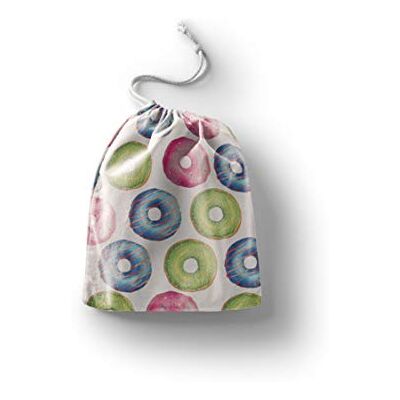 Bonamaison Printed Cotton Produce Bag with Drawstring, Reusable Grocery Bag, Biodegradable Eco-Friendly Bags, Travel Pouch, Sachet Bags, Shopping Bag, Eco Friendly, Foldable, Size: 30x40 Cm Bonamaison Printed Cotton Produce Bag with Drawstring, Reusable Grocery Bag, Biodegradable Eco-Friendly Bags, Travel Pouch, Sachet Bags, Shopping Bag, Eco Friendly, Foldable, Size: 30x40 Cm