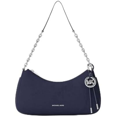 Michael Kors NOLITA Medium pebbled leather clutch bag with chain Michael Kors NOLITA Medium pebbled leather clutch bag with chain