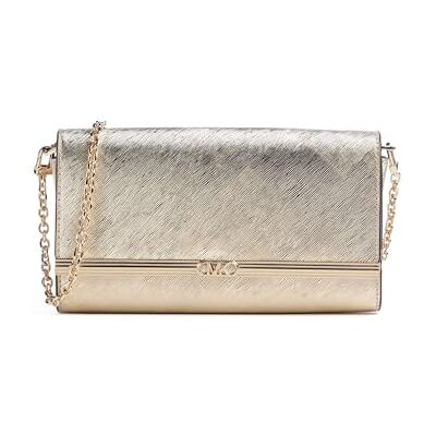 Michael Kors LG EW CLUTCH PALE GOLD Michael Kors LG EW CLUTCH PALE GOLD