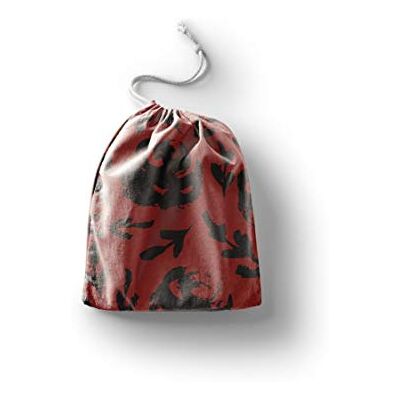 Bonamaison Printed Cotton Produce Bag with Drawstring, Reusable Grocery Bag, Biodegradable Eco-Friendly Bags, Travel Pouch, Sachet Bags, Shopping Bag, Eco Friendly, Foldable, Size: 20x30 Cm Bonamaison Printed Cotton Produce Bag with Drawstring, Reusable Grocery Bag, Biodegradable Eco-Friendly Bags, Travel Pouch, Sachet Bags, Shopping Bag, Eco Friendly, Foldable, Size: 20x30 Cm