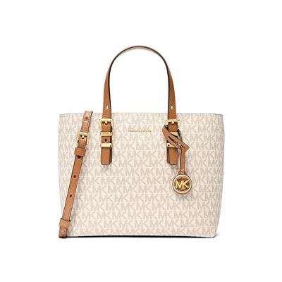 Michael Kors QUINN Small Convertible Crossbody Bag with Distinctive Logo Michael Kors QUINN Small Convertible Crossbody Bag with Distinctive Logo